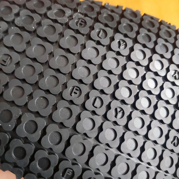 [SOLD] Fly London Black leather Mary Jane Cross Strap Wedge Heels - Picture 9 of 16